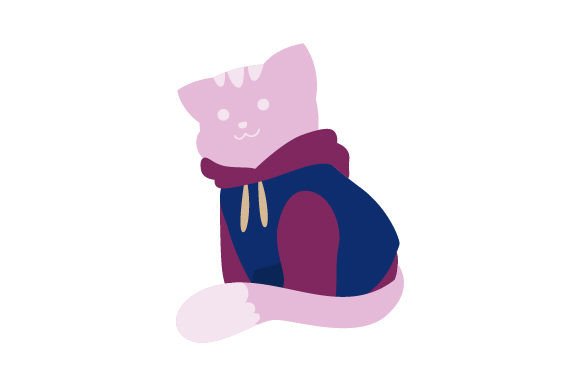Cat in Hoodie Embroidery Design Review