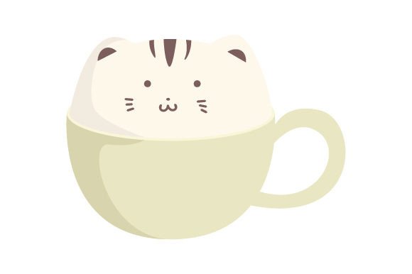 Cat Latte Art Embroidery Design Review