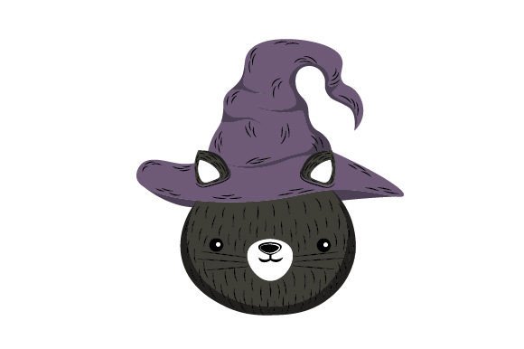 Cat Wearing a Witch Hat Embroidery Design Review