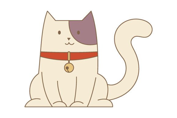 Cat with Bell Collar Embroidery Design Review