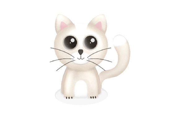 Cute Cat, Watercolor Embroidery Design Review