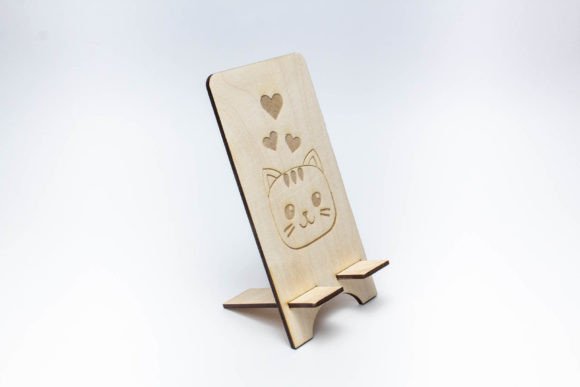 Kawaii Cat Phone Stand Embroidery Review