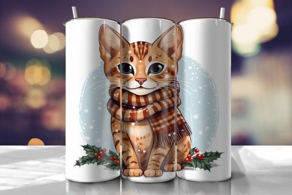 Ocicat Cat Christmas Tumbler Wrap Review