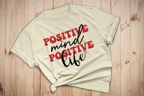 Positive Mind Positive Life Mental Health Embroidery Design Review