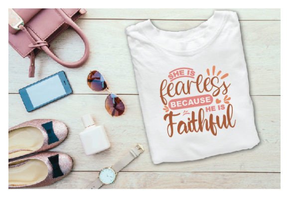 She is Fearless Because He is Faithful Embroidery Review