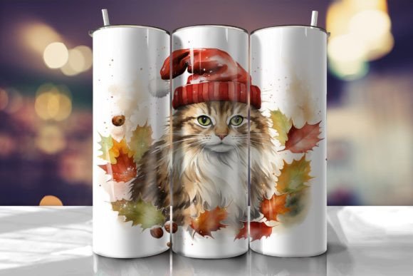 Siberian Cat Christmas Tumbler Wrap Review