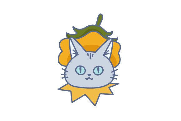 Sticker Cat in Flower Hat Embroidery Review