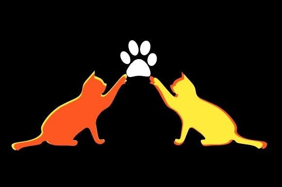 The Silhouettes of 2 Cats Embroidery Design Review
