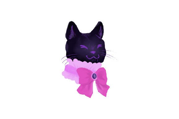 Watercolor Victorian Black Cat Embroidery Review